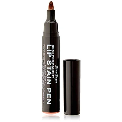 Image of Stargazer Semi Permanent Vegan Lip Stain Pen 8. Up To 12 Hour Creamy Matte Colour With Reversible Nib