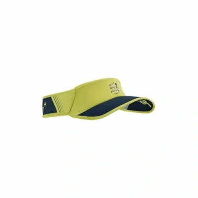 Image of Compressport Ultralight Visor One Size, Yellow Breathable Running Cap for Sun Protection