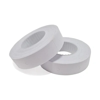 Image of Swift 23 x 16 mm CT6 Price Gun Labels White 5 Rolls 2,500 Stickers Pricemarking Tags Fits Many Pricing Labellers