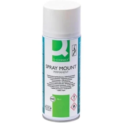 Image of Q Connect Spraymount Permanent Adhesive Aerosol 400ml