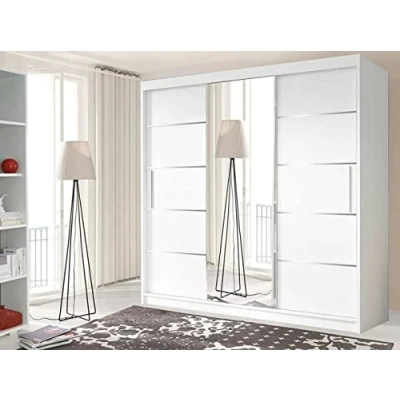 Image of IE INTERIOR EMPORIUM Modish Lyon 2 and 3 sliding door wardrobe (250cm, White)