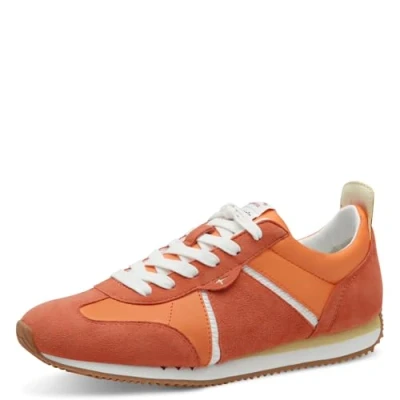Image of Tamaris Women&#039;s Damen 1 23652 44 Sneaker, Orange Comb, 5 UK