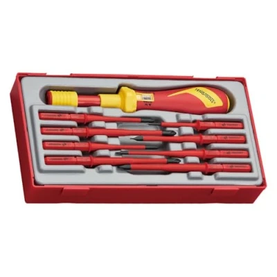 Image of TENGTOOLS TTVSD09 Insulated Torque Screwdriver Set