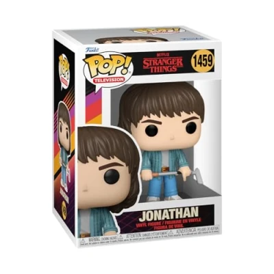 Image of Funko POP! TV: Stranger Things Jonathan Byers With Golf Club Collectable Vinyl Figure Gift Idea Official Merchandise Toys for Kids &amp; Adults TV Fans Model Collectors