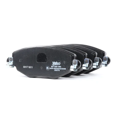 Image of 1121894, 1126718, 1204843, 1250688, 1521531 Brake pad set VALEO 301433 FIRST Front Axle excl. wear warning contact with anti squeak plate