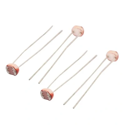 Image of Sourcingmap 4Pcs 5549 Photoresistor LDR CDS 5mm Light Dependent Resistor Sensor