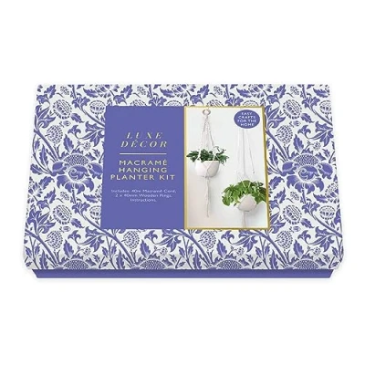 Image of Robert Frederick Luxe Décor Macrame Hanging Planter Kit