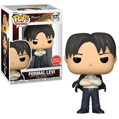 Image of Attack on Titan POP! Animation Vinyl Figurine Formal Levi 9 cm