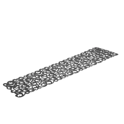 Image of 7 Colors Rectangle Hollow Felt Table Runner Tablecloth Mats Placemats Household Decorations, 40 * 11 inches