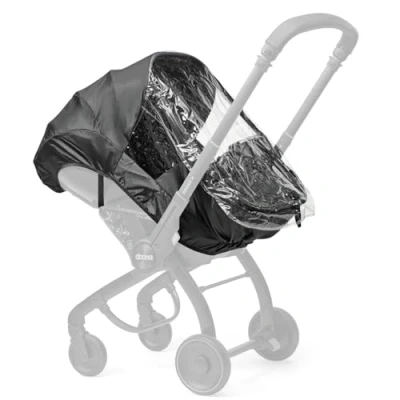 Image of Doona Rain Cover with Zip for X Stroller Weather Shield Window Opening Easy Access Compatible only Baby Car Seat
