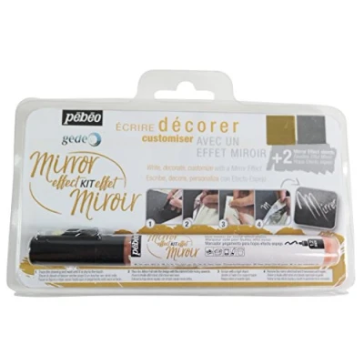 Image of Pébéo 766595 Gedeo Marker Kit Mirror Effect
