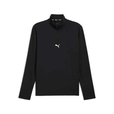 Image of Puma M Cloudspun Long sleeved top, Men&#039;s, Size: Medium, black
