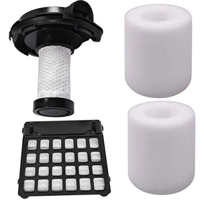 Image of Carkio Pre and Post Motor Filter Foam Compatible with Shark DuoClean HV390 HV391 HV392 HV394Q Vacuum Cleaner Parts# 461FFJV390