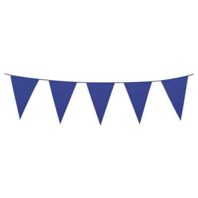 Image of Boland Elegant Decoration Bunting Banner 45x30 cm Durable Blue Polyethylene, Perfect for Parties, Easy to Hang, Versatile Events.