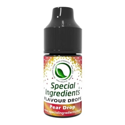 Image of Peardrop Flavour Drop 1 Litre Highly Concentrated Versatile Food Flavouring Vegan, Non GMO, Gluten Free