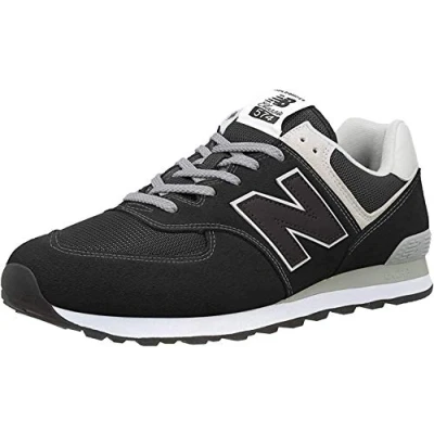 Image of New Balance Men&#039;s Nb 574 Sneakers, Black Egk Dark, 3.5 UK