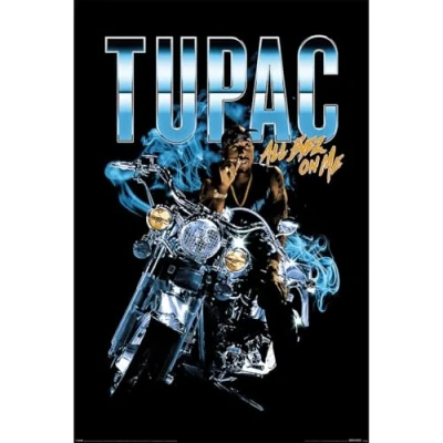 Image of Pyramid TUPAC SHAKUR ALL EYEZ ON ME, multicolour, 24 x 36 inches