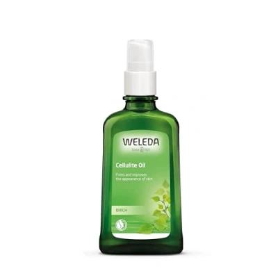Image of Weleda Cellulite Body Oil, Anti Rich Moisturiser for Women &amp; Men, Gel Massage Oil Very Dry Skin, Premium Beauty Products by Skin Care 100ml