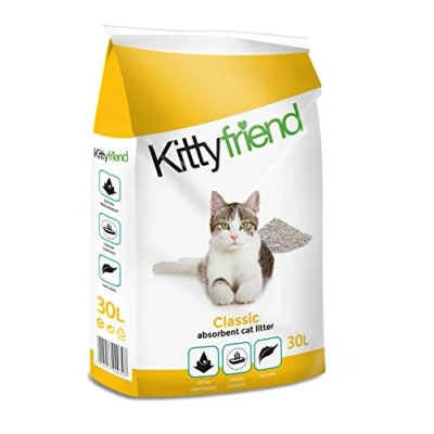 Image of Kittyfriend Classic absorbent Cat Litter 30 Litre