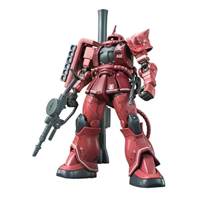 Image of Bandai 1/144 HG MS 06S Zaku II Red Comet Ver. Mobile Suit Gundam The Origin