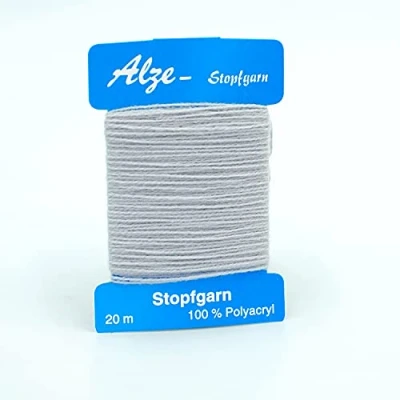Image of Trimz Darning Wool, Light Grey, 5x20m