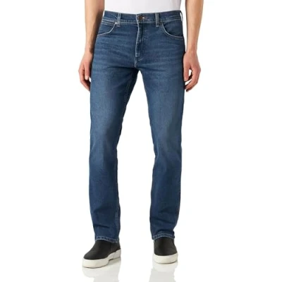 Image of Wrangler Men&#039;s Greensboro Jeans, Black Crow, 34W / 36L