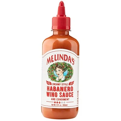 Image of Melinda&#039;s Habanero Wing Cream Sauce, 12 Fl Oz