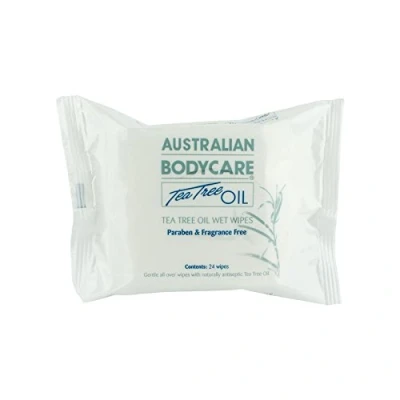 Image of Australian Bodycare Tea Tree Oil Handy Pack Wet Wipes