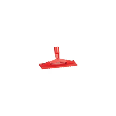 Image of Vikan 55004 Floor Model Scrub Pad Holder Floors Walls Work Surfaces 235 mm, Red