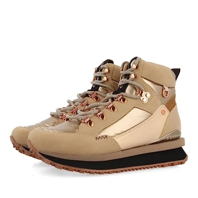 Image of GIOSEPPO Women&#039;s Ferney Sneaker, Gold, 4 UK