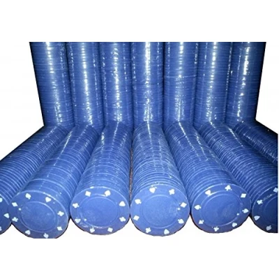 Image of 1000 x POKER ROULETTE CASINO CHIPS SUITED DESIGNS AVAILABLE IN 5 COLOURS (Blue)
