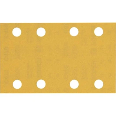 Image of Bosch Professional 10x Expert C470 Sandpaper (for Hardwood, Paint on wood, 80x133 mm, Grit 320, Accessories Orbital Sander)
