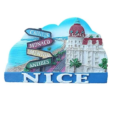 Image of Negres Nice Alps Provence France 3D Fridge magnet Souvenir Gift, Home &amp; Kitchen decoration magnetic sticker refrigerator collection