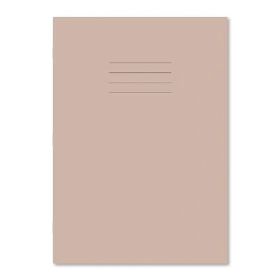 Image of Hamelin A4 Plain 64 Pages Exercise Book Buff (Pack of 50)