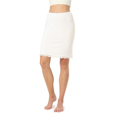 Image of Bellivalini Women&#039;s Underskirt Petticoat for Skirts BLV50 176 (Ecru, M)