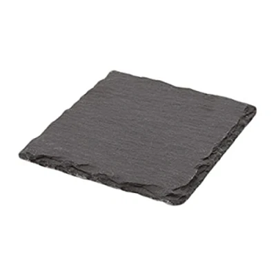 Image of Genware NEV SLTN 1010 Natural Edge Slate Platter, 10 cm x
