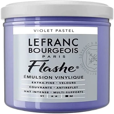 Image of Lefranc Bourgeois Emulsion, Acrylic, Vinyl Paint, Pastel Violet, 1 stück (1er Pack)