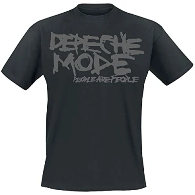 Image of Paradiso Clothing Depeche MODE People ARE Print Tshirt, Size: XL, Black