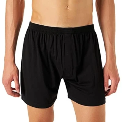 Image of Mil Tec Men&#039;s Boxer Shorts 11201002 Shorts, Black, L