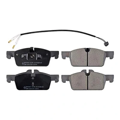 Image of 1610100580, 1610103580, 1613192680, 1617284780, 4254A6 Brake pad set FEBI BILSTEIN 16874 Front Axle incl. wear warning contact with piston clip