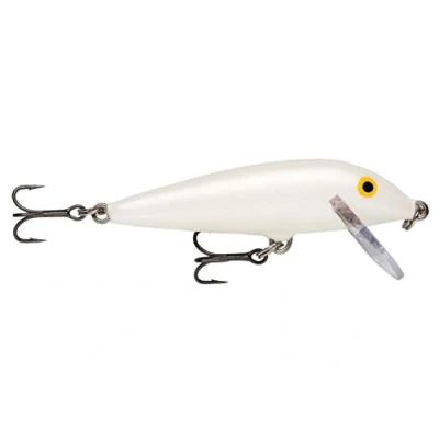 Image of Rapala CountDown Lure with Two No. 7 Hooks, 1.5 2.4 m Swimming Depth, cm Size, Pearl UV