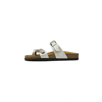 Image of V.GAN Tbar sandals, Women&#039;s, Size: 7, Metallic shoes