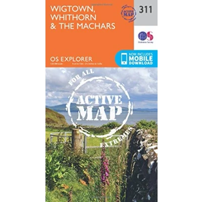 Image of Explorer 311 Wigtown, Whithorn &amp; The Machars Map With Digital Version