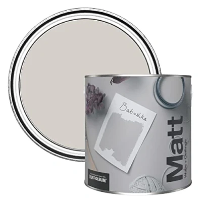 Image of Rust Oleum Colours Matt Emulsion Wall and Ceiling Paint Babushka 2.5L