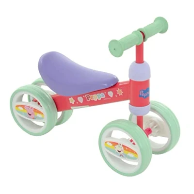Image of Peppa Pig Bobble Ride On Toy: Officially licensed with Pig, featuring the beloved character.,Multicolor,37cm x 17cm 47cm