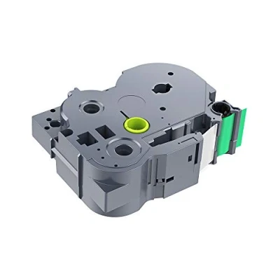 Image of IDIK White on Green Label Tape TZ755 TZe755 Compatible for Brother P Touch 24mm 8m