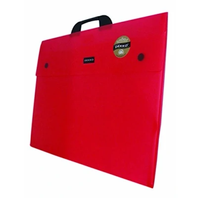 Image of Westfolio Type G Expandable Folio Carry Case Raspberry A4, For Art, Paper, Bag Folder, Essentials Students Artwork