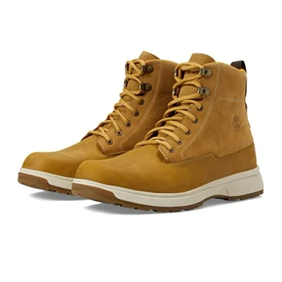 Image of Timberland Men&#039;s Atwells Ave WP Boot Ankle, Wheat Full Grain_1, 10.5 UK