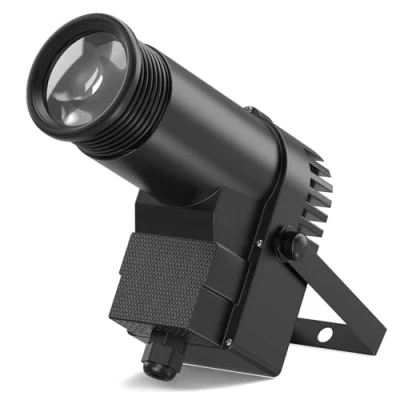 Image of U`King LED Pinspot Lights with 30W RGBW Stage Spotlight Effect by dmx512 Great for Home DJ Disco Wedding Dance Party Mirror Ball Lighting (Black)