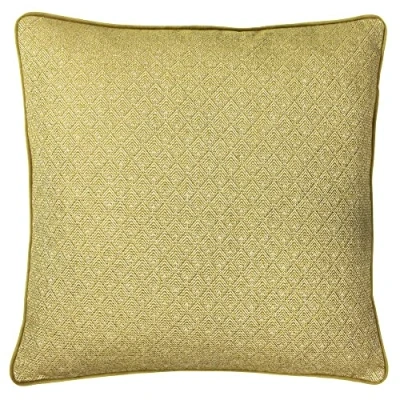 Image of Paoletti Blenheim Cushion Cover, Ochre, 45 x 45cm